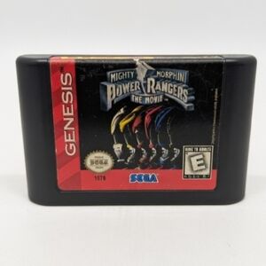 Mighty Morphin Power Rangers The Movie 🔥 Sega Genesis 🕹 Vintage Video Game